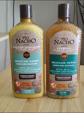 Tío Nacho Mexican Herbs Strengthening Shampoo & Conditioner Set